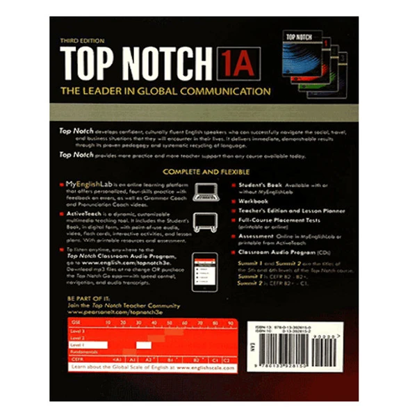 کتاب Top Notch 1 اثر Joan Saslow And Allen Ascher انتشارات اشتیاق نور 2 جلدی