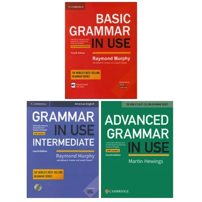 کتاب Grammar In Use اثر جمعی از نویسندگان انتشارات سپاهان 3 جلدی